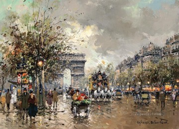 AB arco de triunfo parisino Pinturas al óleo